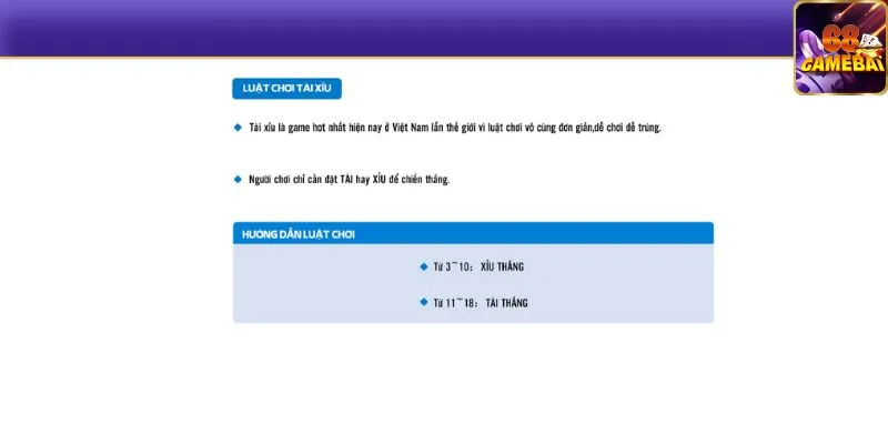 Chi tiết luật và cách chơi sicbo dành cho khách hàng mới