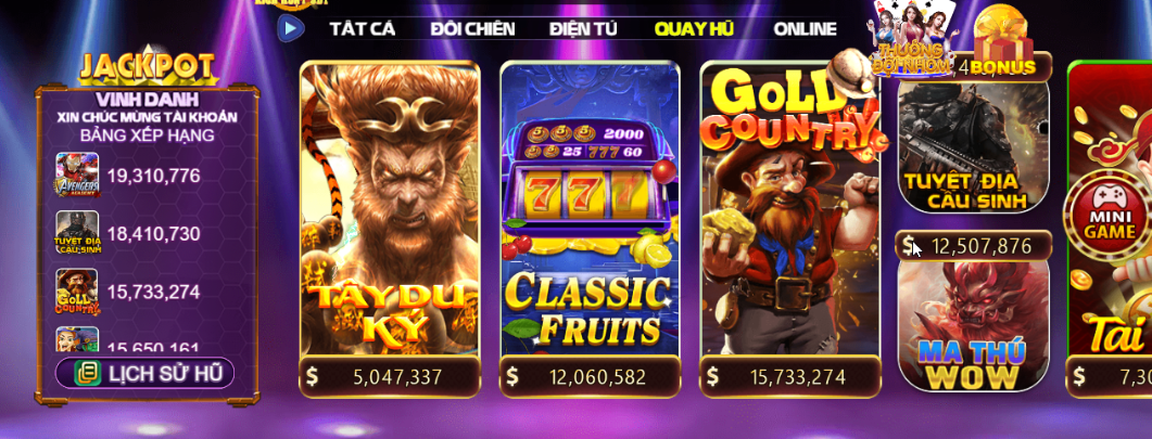 Bí quyết nổ hũ thắng lớn của Gold Country tại 68gb.